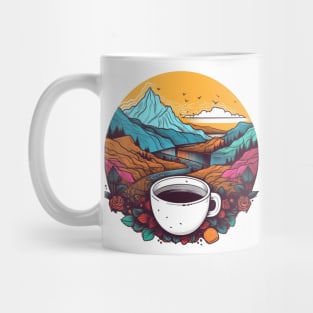 Nature, coffee, serenity, peace. Mug